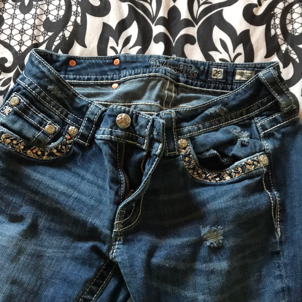 Miss Me Distress Jean Size 29